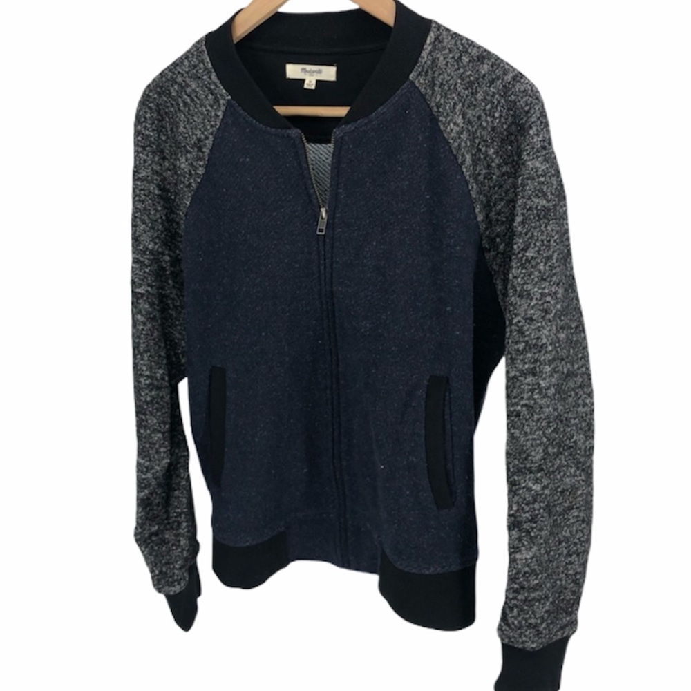Madewell wool blend bomber jacket Medium